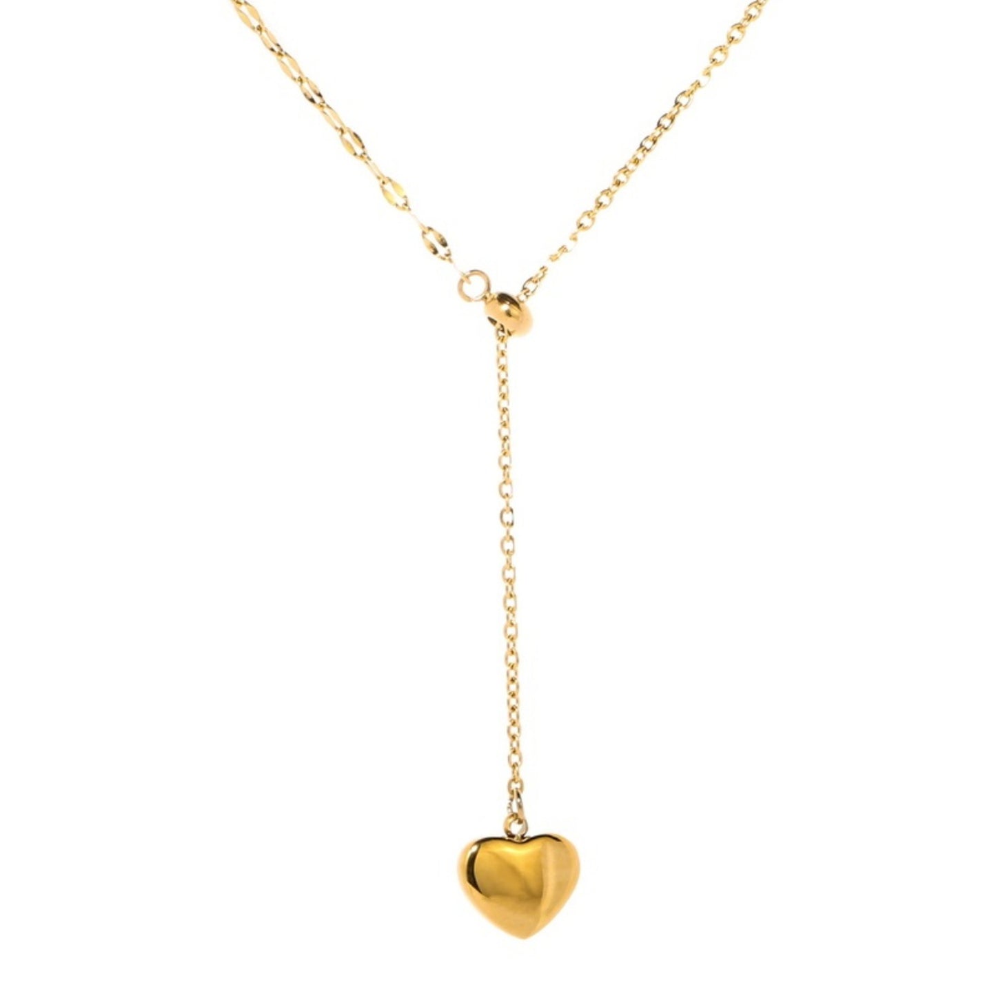 Heart pendant necklace X075