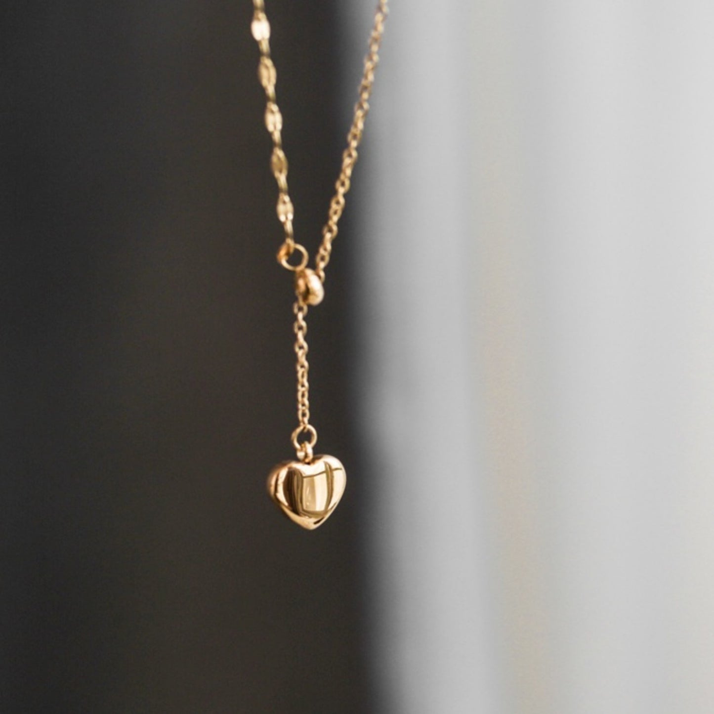 Heart pendant necklace X075