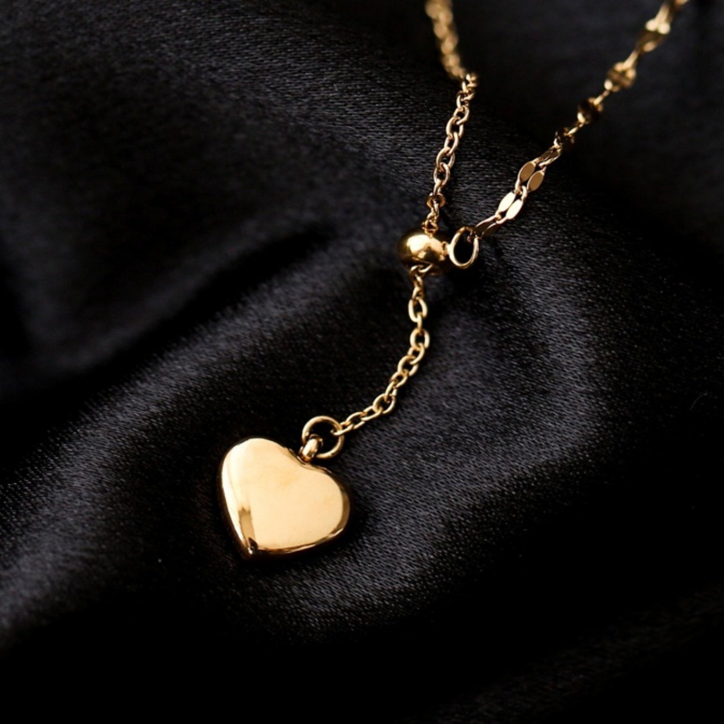 Heart pendant necklace X075