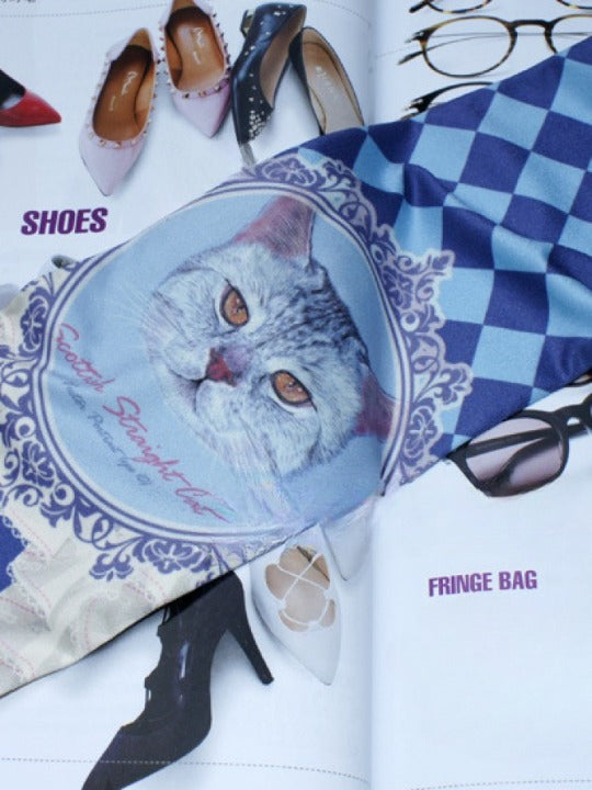Diamond Check Cat Tights X807