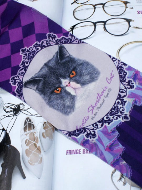 Diamond Check Cat Tights X807