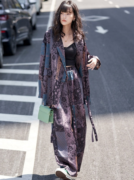 Pattern block jacket/pants X1159