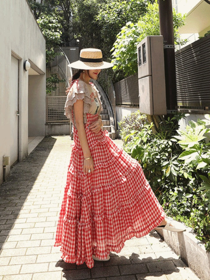 Check Long Cami Onepiece X954