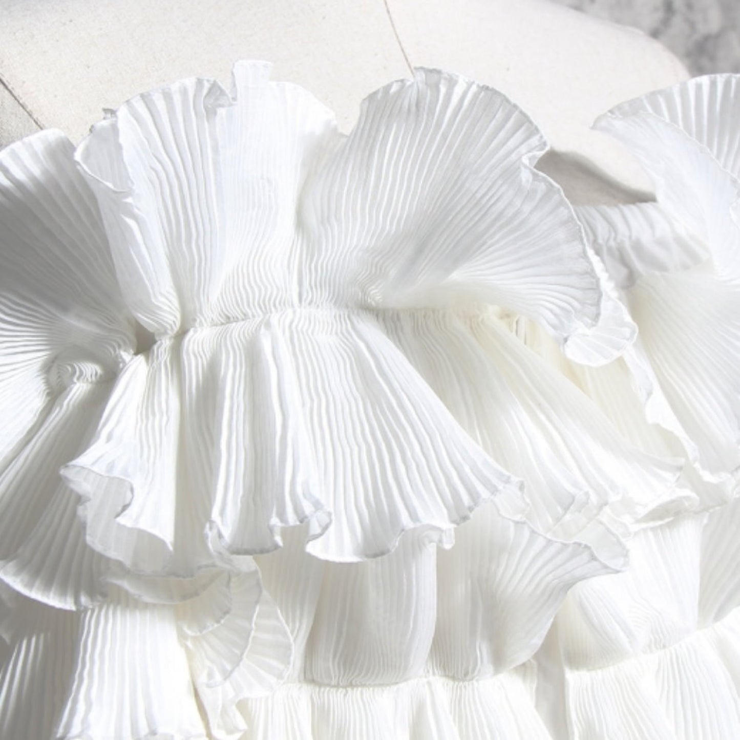 Off shoulder frill blouse X220