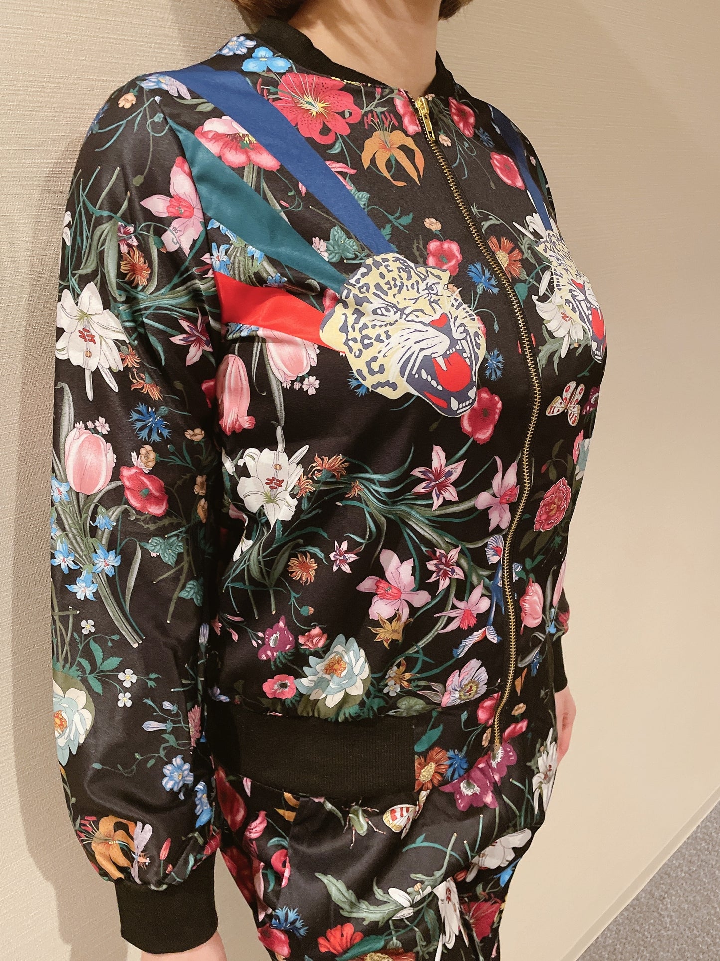 Floral Leopard Sport Two Piece X1003
