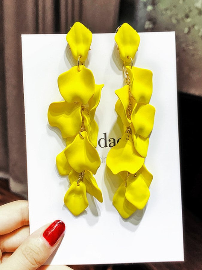 Rose Petal Earrings X1454