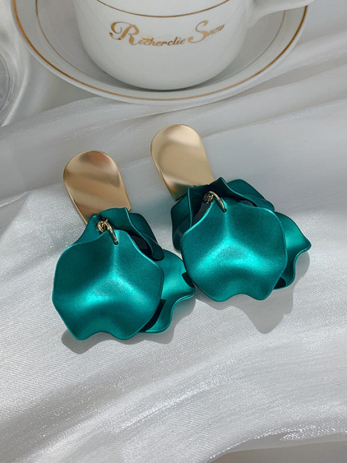 Rose Petal Earrings X1454