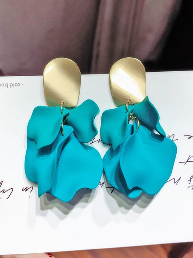 Rose Petal Earrings X1454