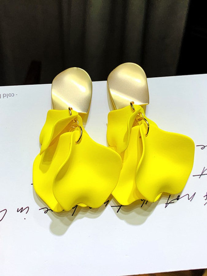 Rose Petal Earrings X1454