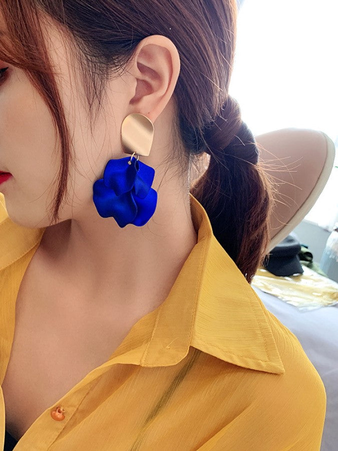 Rose Petal Earrings X1454