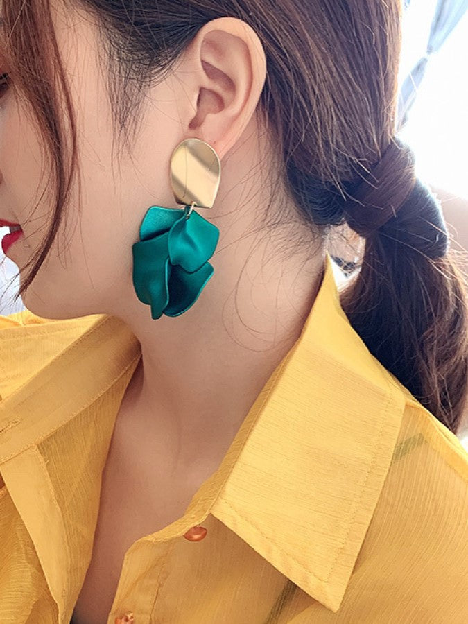 Rose Petal Earrings X1454