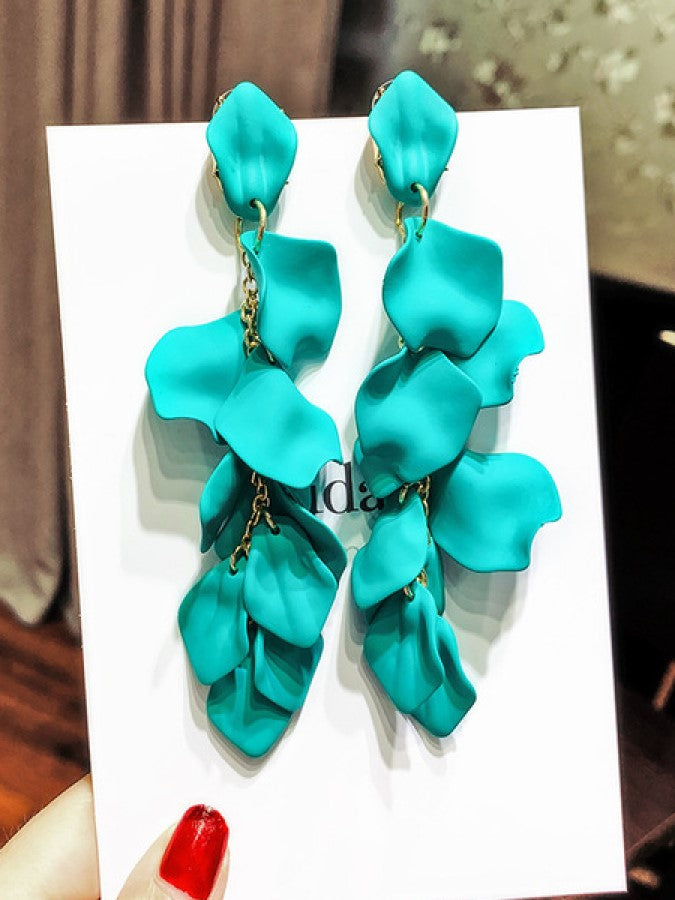 Rose Petal Earrings X1454