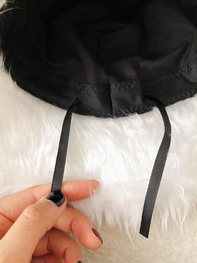 Colored Fur Bucket Hat X1843