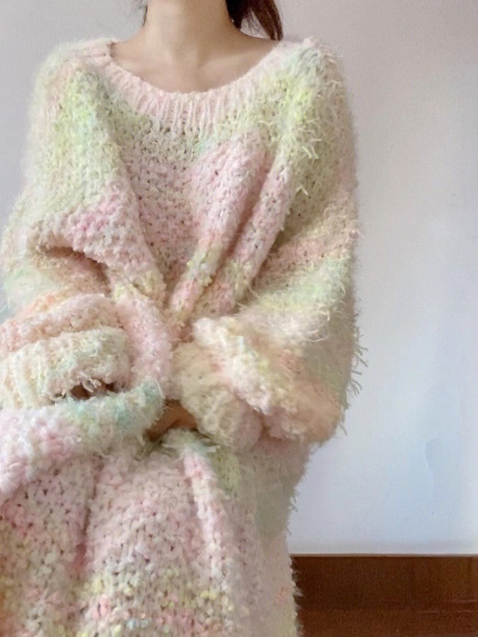 Pastel color cheap sweater