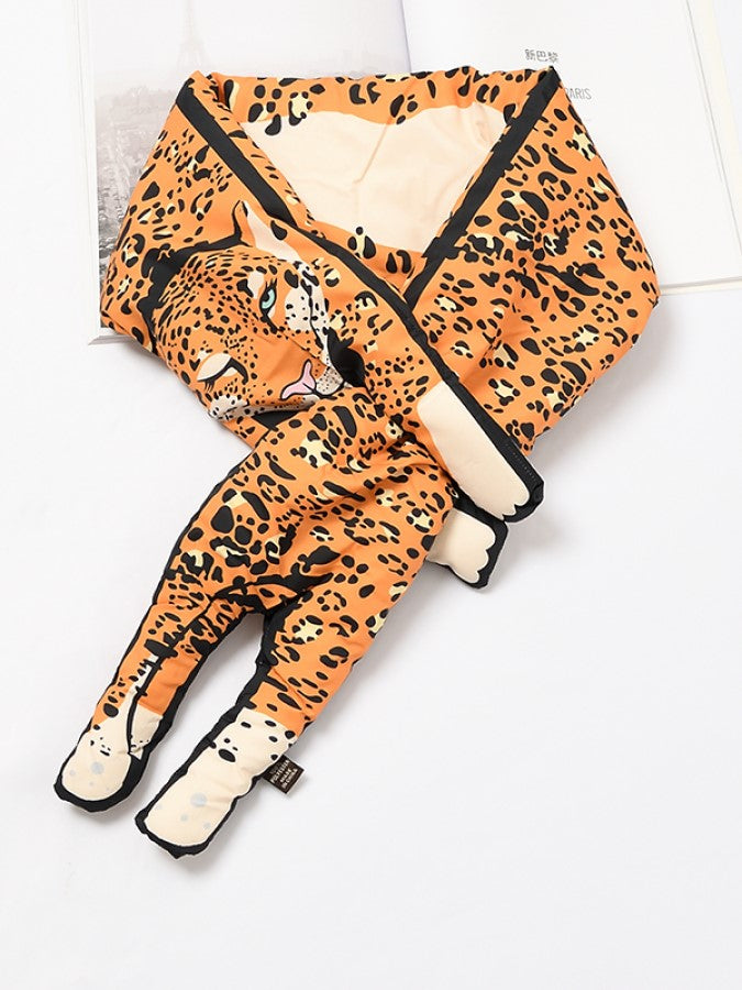 Animal Cotton Scarf X1971