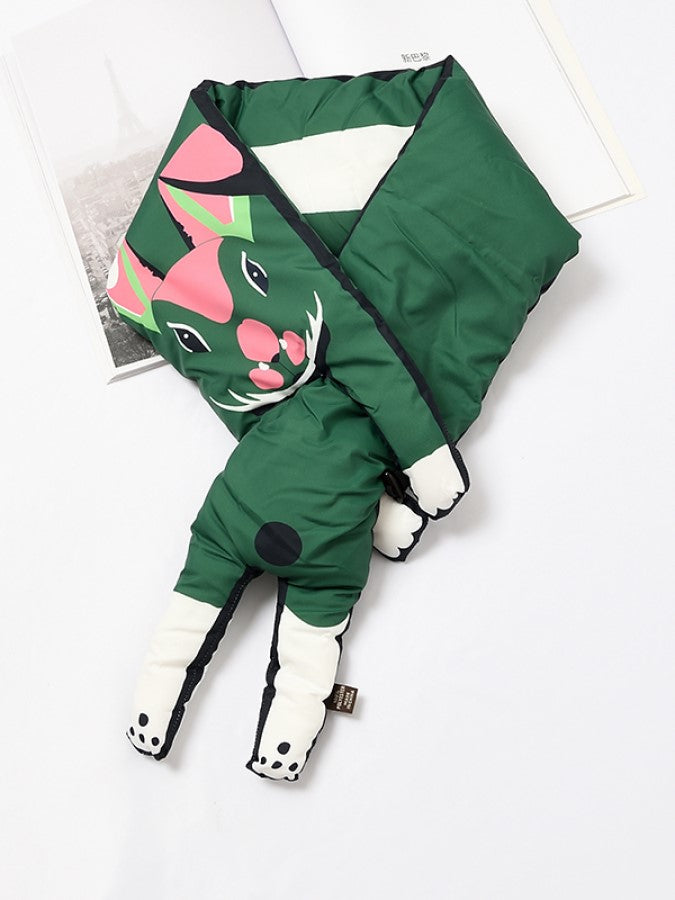 Animal Cotton Scarf X1971