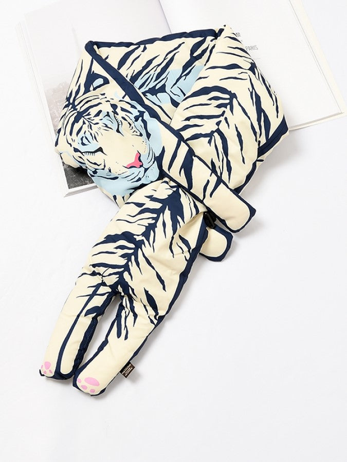 Animal Cotton Scarf X1971