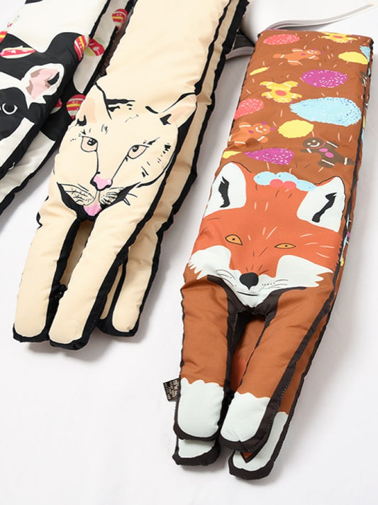 Animal Cotton Scarf X1971