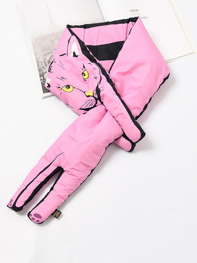 Animal Cotton Scarf X1971