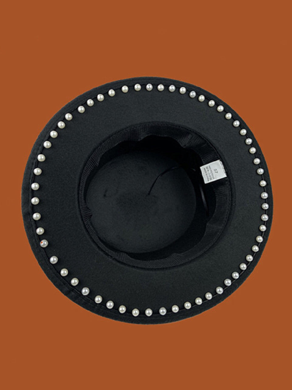 Pearl Flat Brim Hat X251