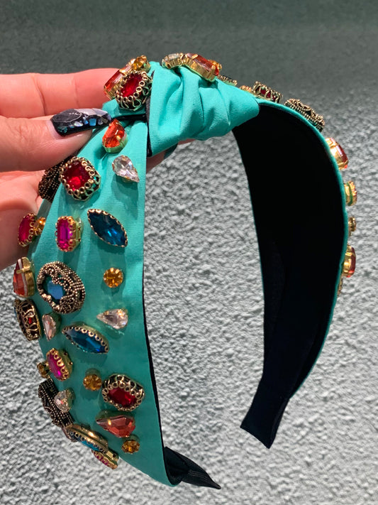 Retro Bijoux Turban Catsuit X331