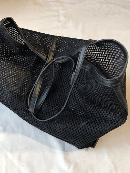 Mesh open tote bag X357