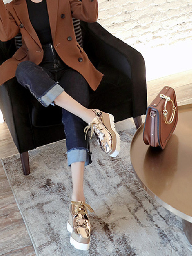 Star Lace-up Shoes X609