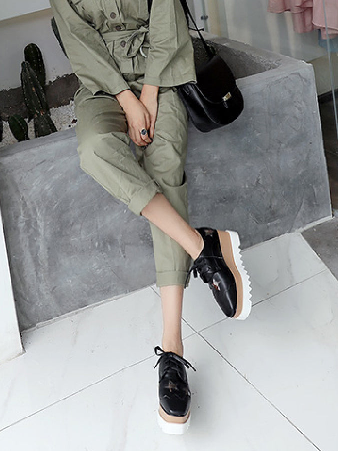 Star Lace-up Shoes X609