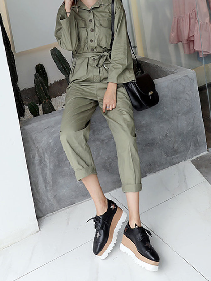 Star Lace-up Shoes X609