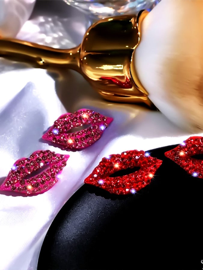 Lip Form Earrings X718