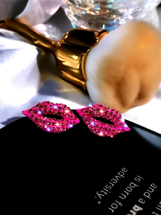 Lip Form Earrings X718