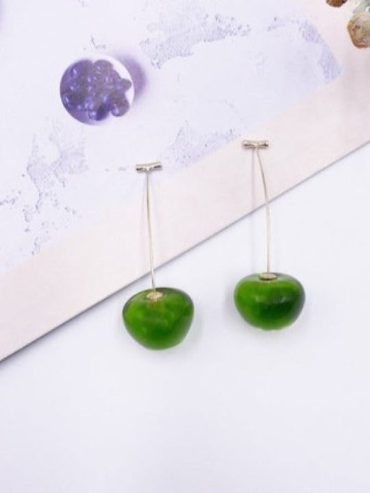 Cherry Crystal Earrings X838