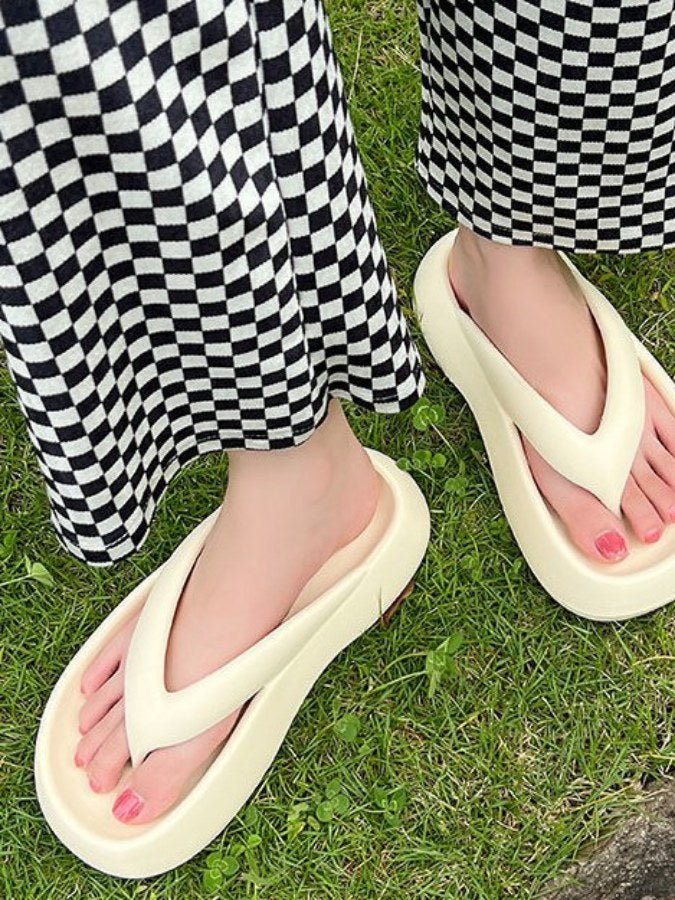 platform flip flops X2191