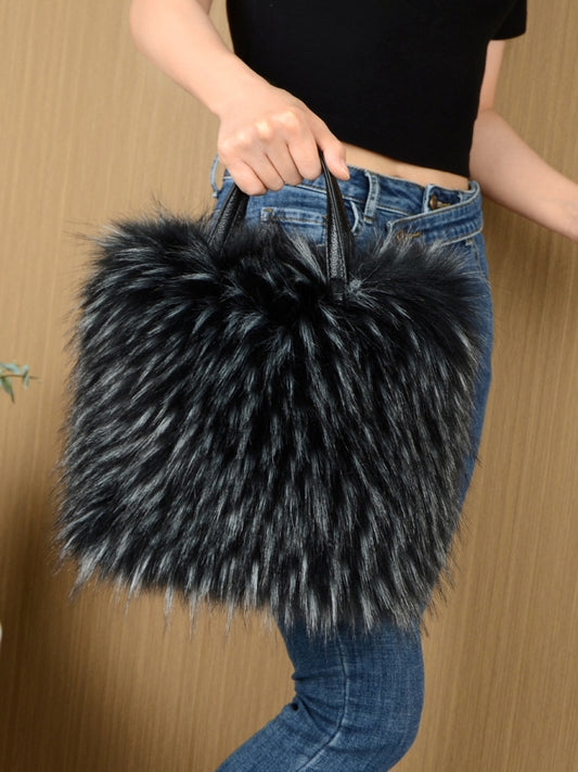 Fur Touch Cute Handbag X2497