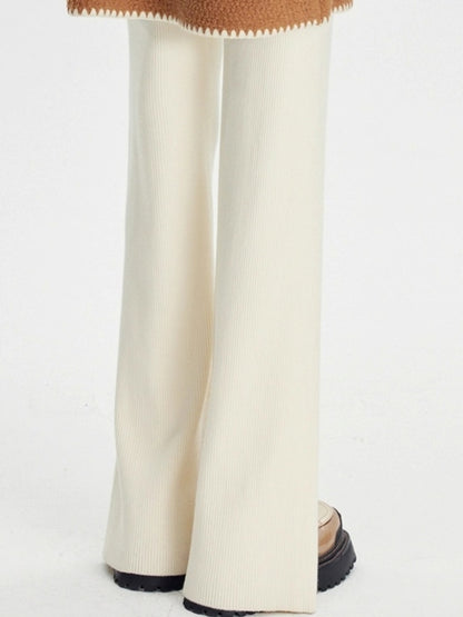 Front slit pants X2492