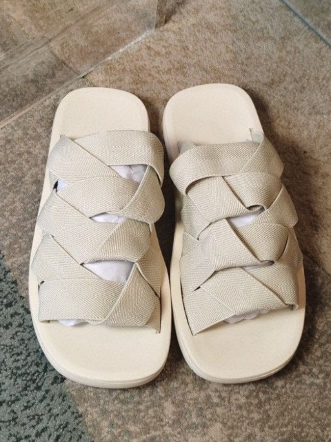 Cross flat flip flops X2190