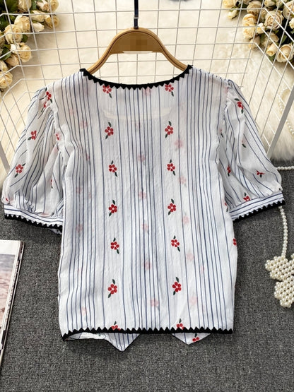 Retro Flower Tops X2311