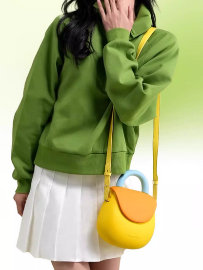 Gourd-Shaped EVA Mini Shoulder Bag Waterproof Lightweight　X3528