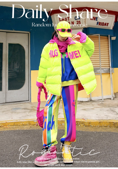 Blue Letter Dopamine Hoodie　X3411