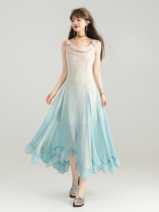 Gradient Camisole Dress　X3300
