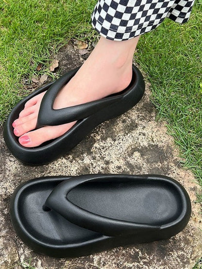 platform flip flops X2191