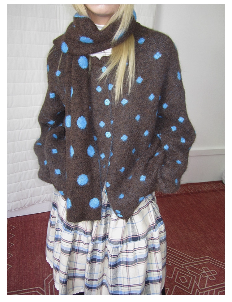 Green Colorblock Sweatshirt　X3419