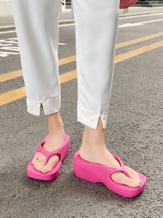 Square toe flip flops　X2304