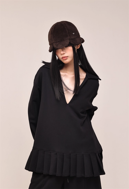 Fuzzy Flower Bucket Hat　X3433