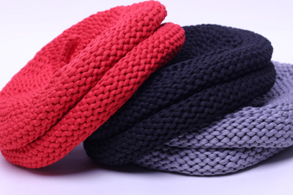 Chunky-Yarn Crochet Beret　X3502