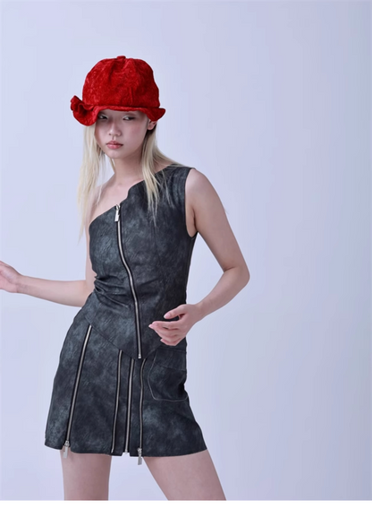 Retro Sculpted Brim Bucket Hat　X3438