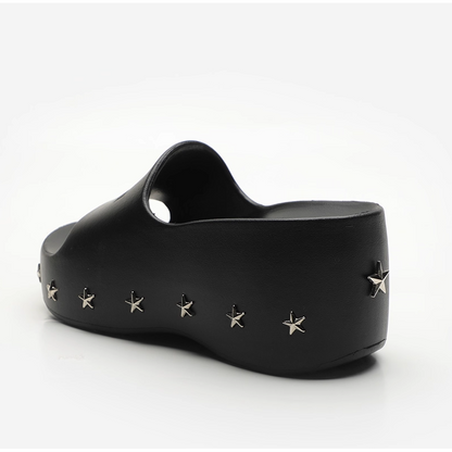 9cm High Heel Slide Sandals　X3315