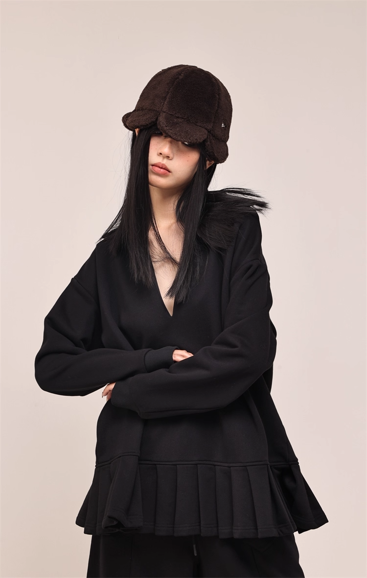 Fuzzy Flower Bucket Hat　X3433