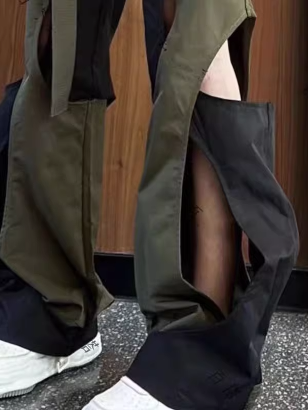 Distressed Cargo Pants X3295