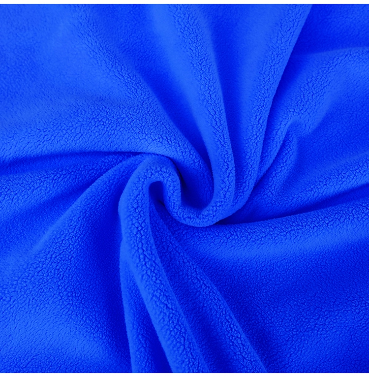 Royal Blue Ruffled Fleece Oversized Sweatshirt　X3407